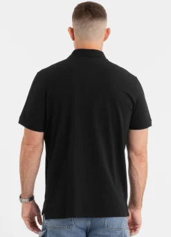 Men's Polo shirt Pique Regular - Black