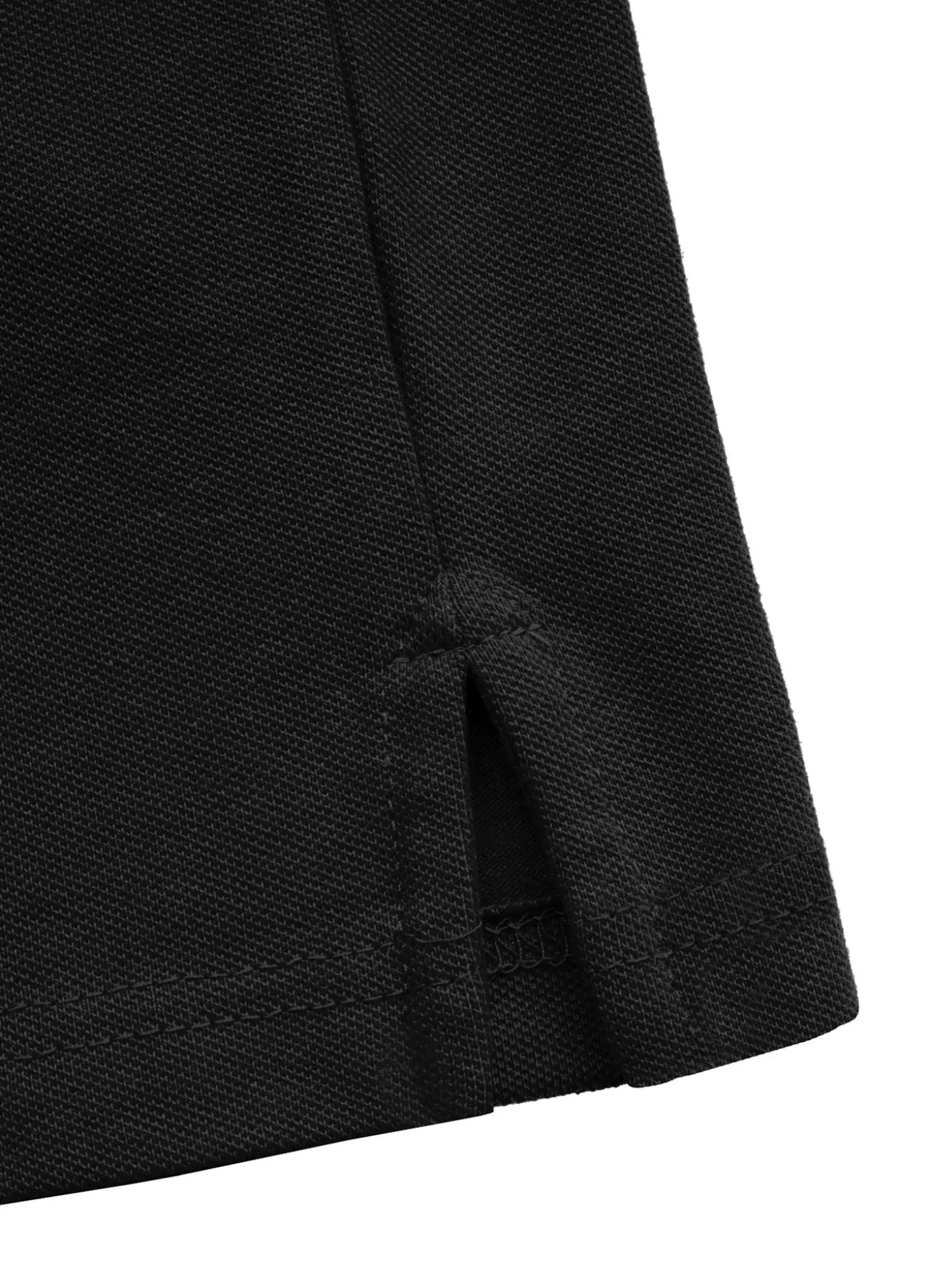 Men's Polo shirt Pique Regular - Black