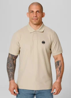 Men's Polo shirt Pique Rockey - Sand
