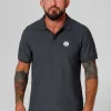Men's Polo shirt Pique Rockey - Graphite