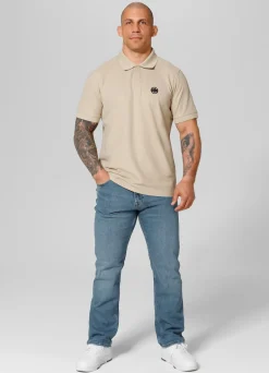 Men's Polo shirt Pique Rockey - Sand