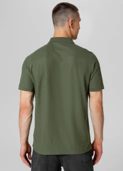 Men's Polo shirt Pique Rockey - Olive