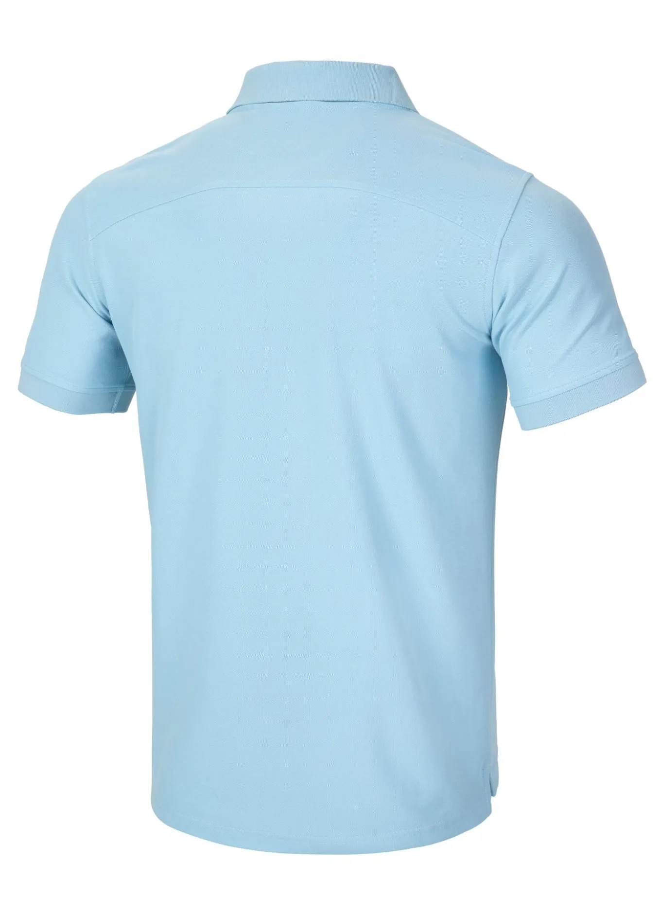 Men's Polo shirt Pique Rockey - Light blue