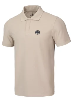 Men's Polo shirt Pique Rockey - Sand