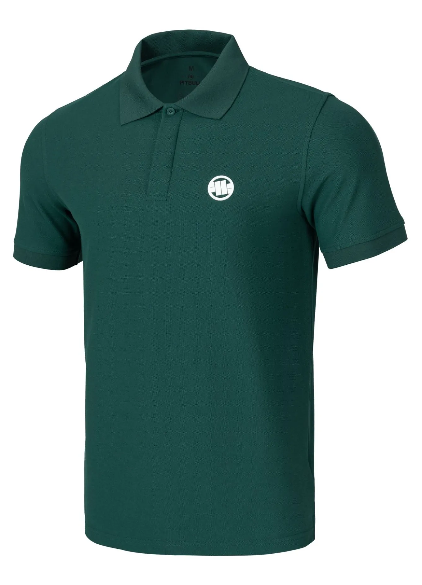 Men's Polo shirt Pique Rockey - Dark green