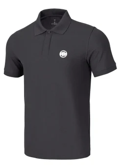 Men's Polo shirt Pique Rockey - Graphite