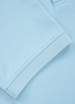 Men's Polo shirt Pique Rockey - Light blue