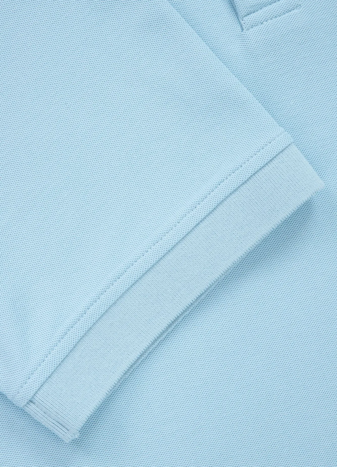Men's Polo shirt Pique Rockey - Light blue
