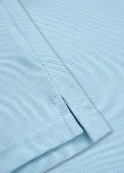 Men's Polo shirt Pique Rockey - Light blue