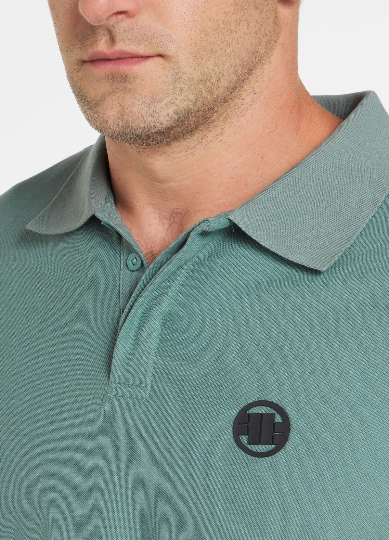 Men's Polo shirt Pique Rockey - Mint