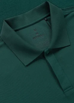 Men's Polo shirt Pique Rockey - Dark green