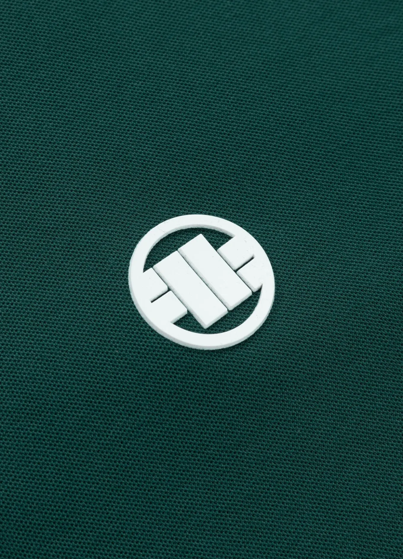 Men's Polo shirt Pique Rockey - Dark green
