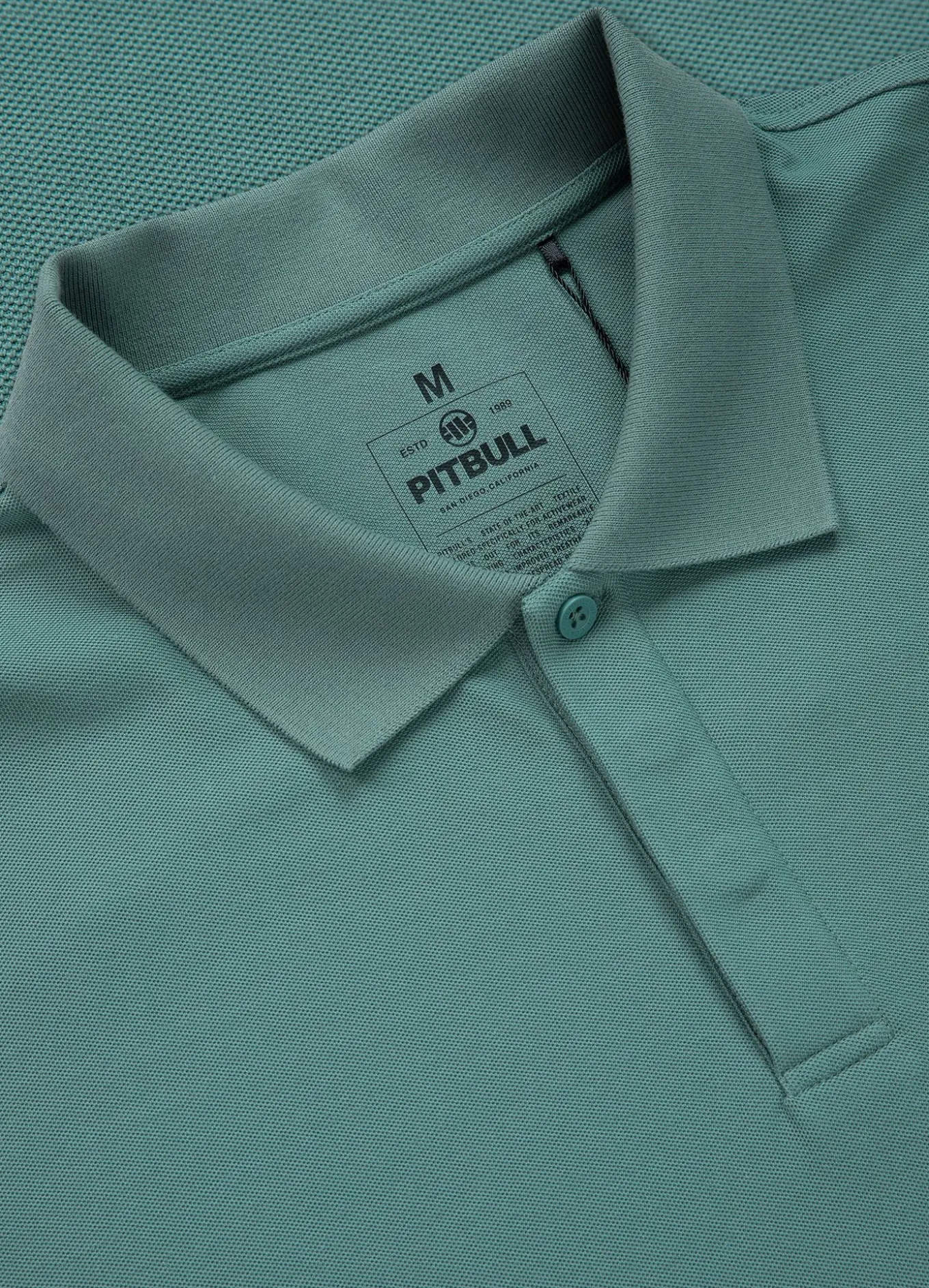 Men's Polo shirt Pique Rockey - Mint
