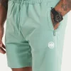 Men's sweat shorts NUGGET - Light mint