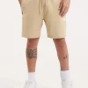 Men's sweat shorts NUGGET - Light sand