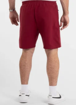 Men's sweat shorts NUGGET - Burgundy