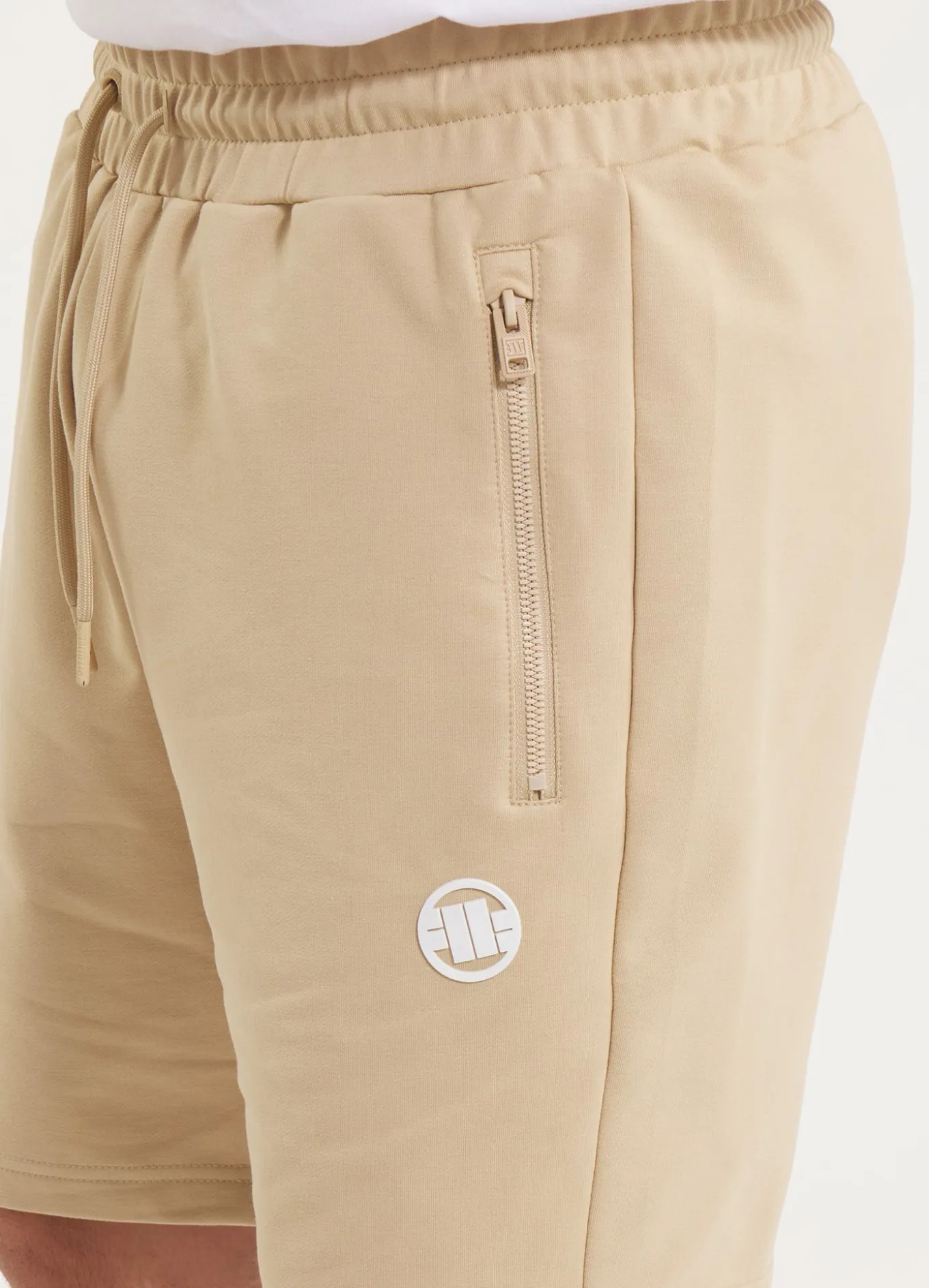 Men's sweat shorts NUGGET - Light sand
