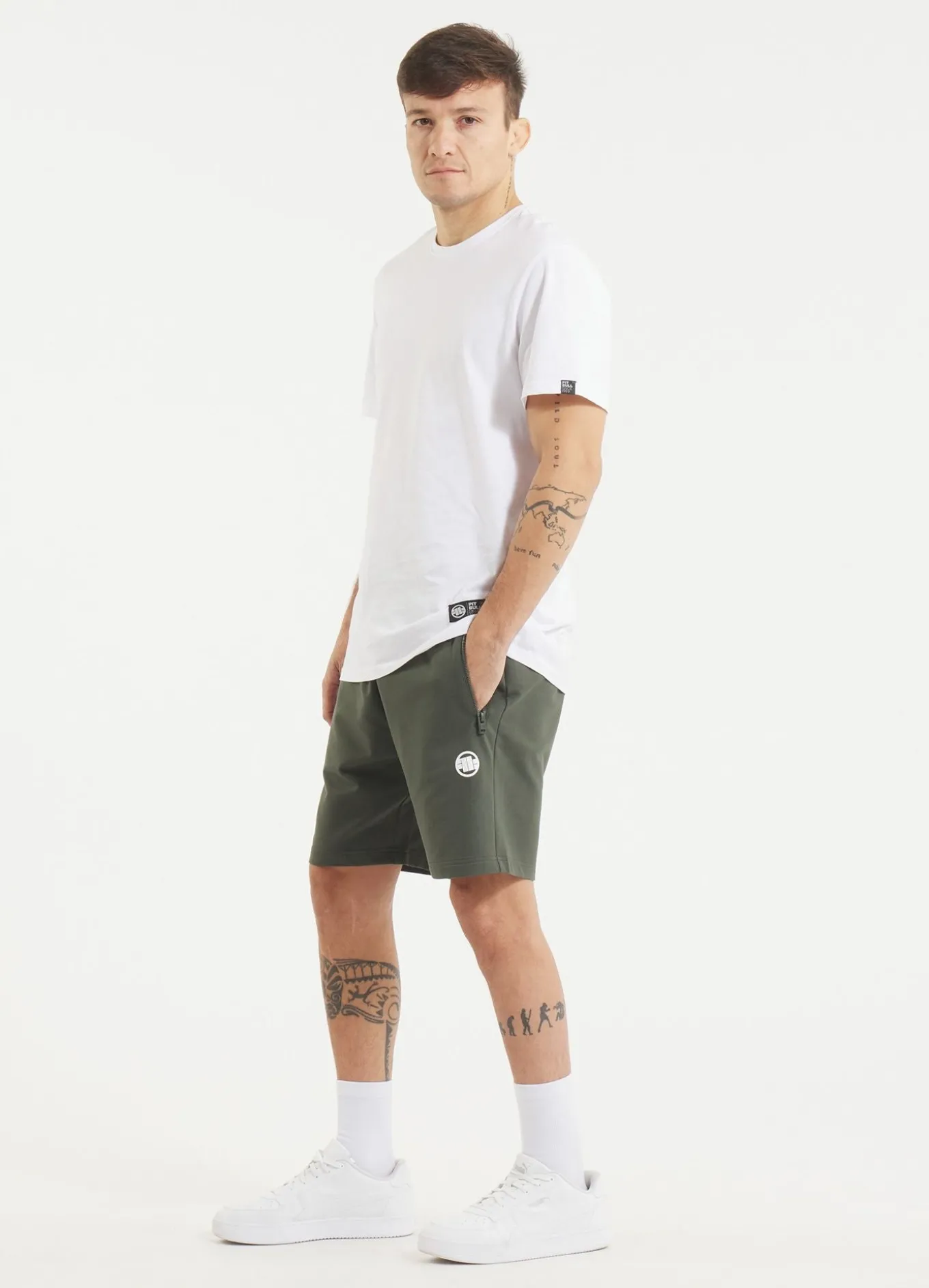 Men's sweat shorts NUGGET - Green