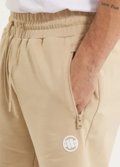 Men's sweat shorts NUGGET - Light sand