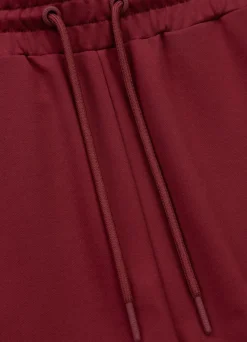 Men's sweat shorts NUGGET - Burgundy