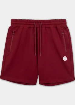 Men's sweat shorts NUGGET - Burgundy