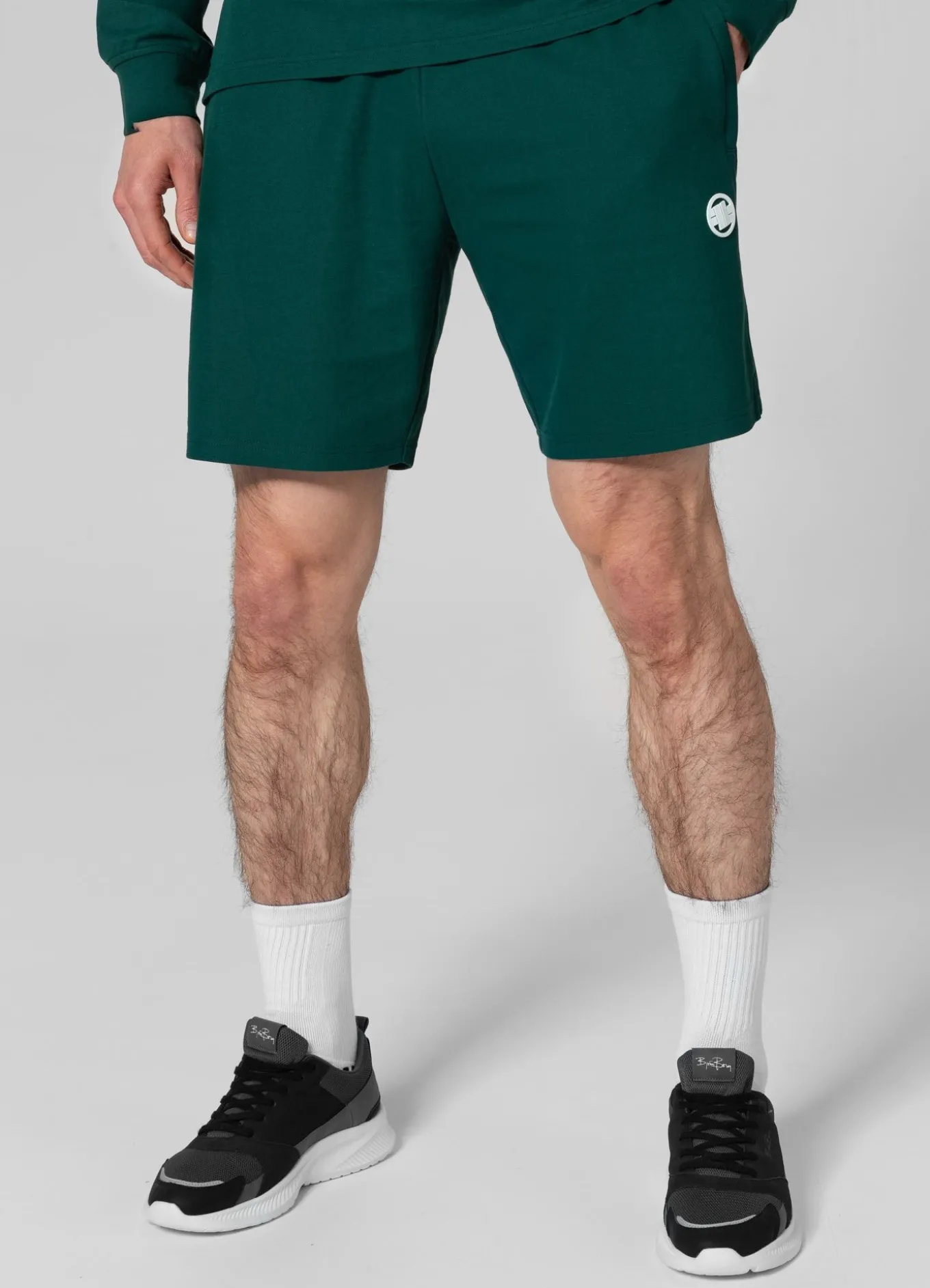 Men's Sweat shorts Pique Rockey - Dark green