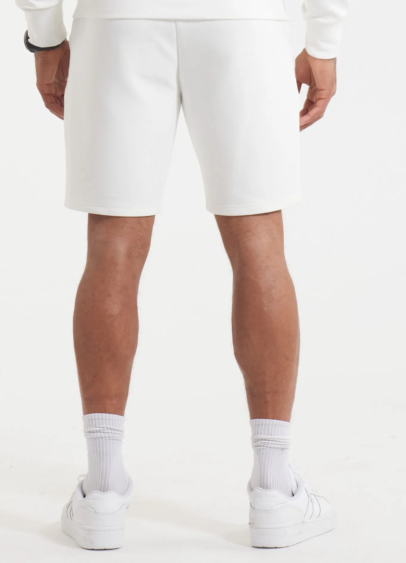 Men's sweat shorts SAMPSON - Offwhite