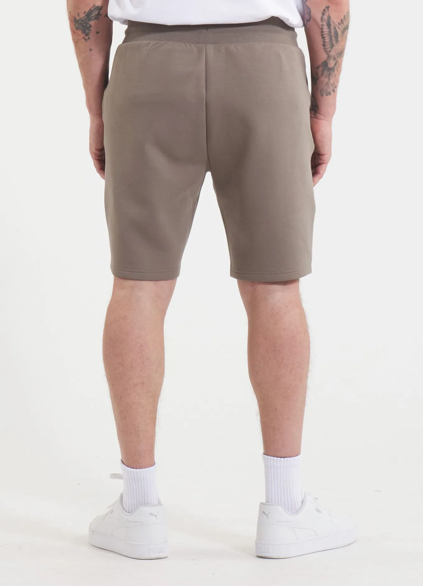 Men's sweat shorts SAMPSON - Light brown