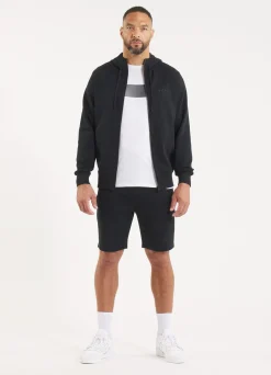 Men's sweat shorts SAMPSON - Black