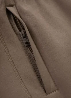 Men's sweat shorts SAMPSON - Light brown