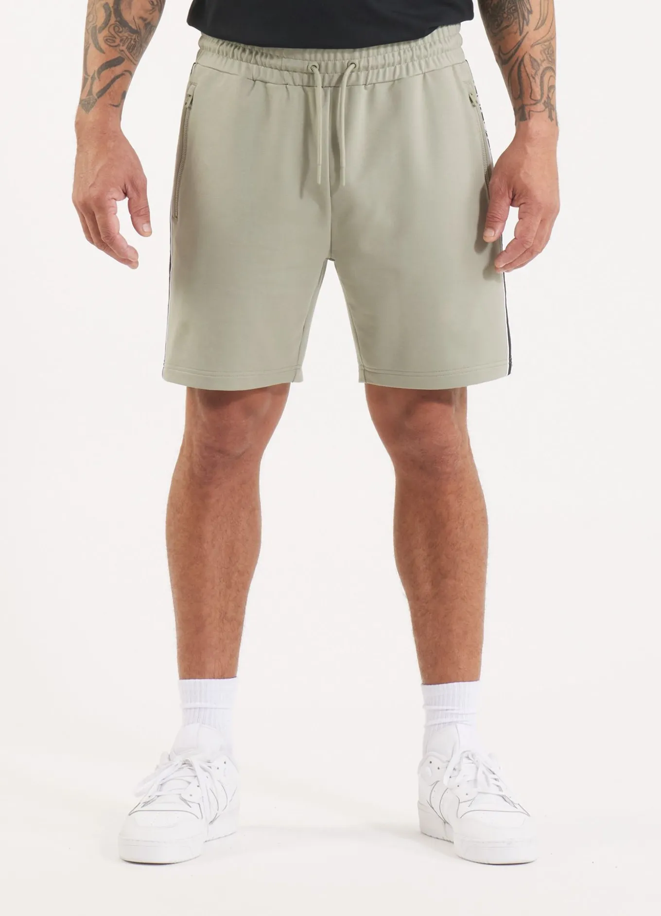 Men's sweat shorts TAPE NUGGET - Dusty Salvia