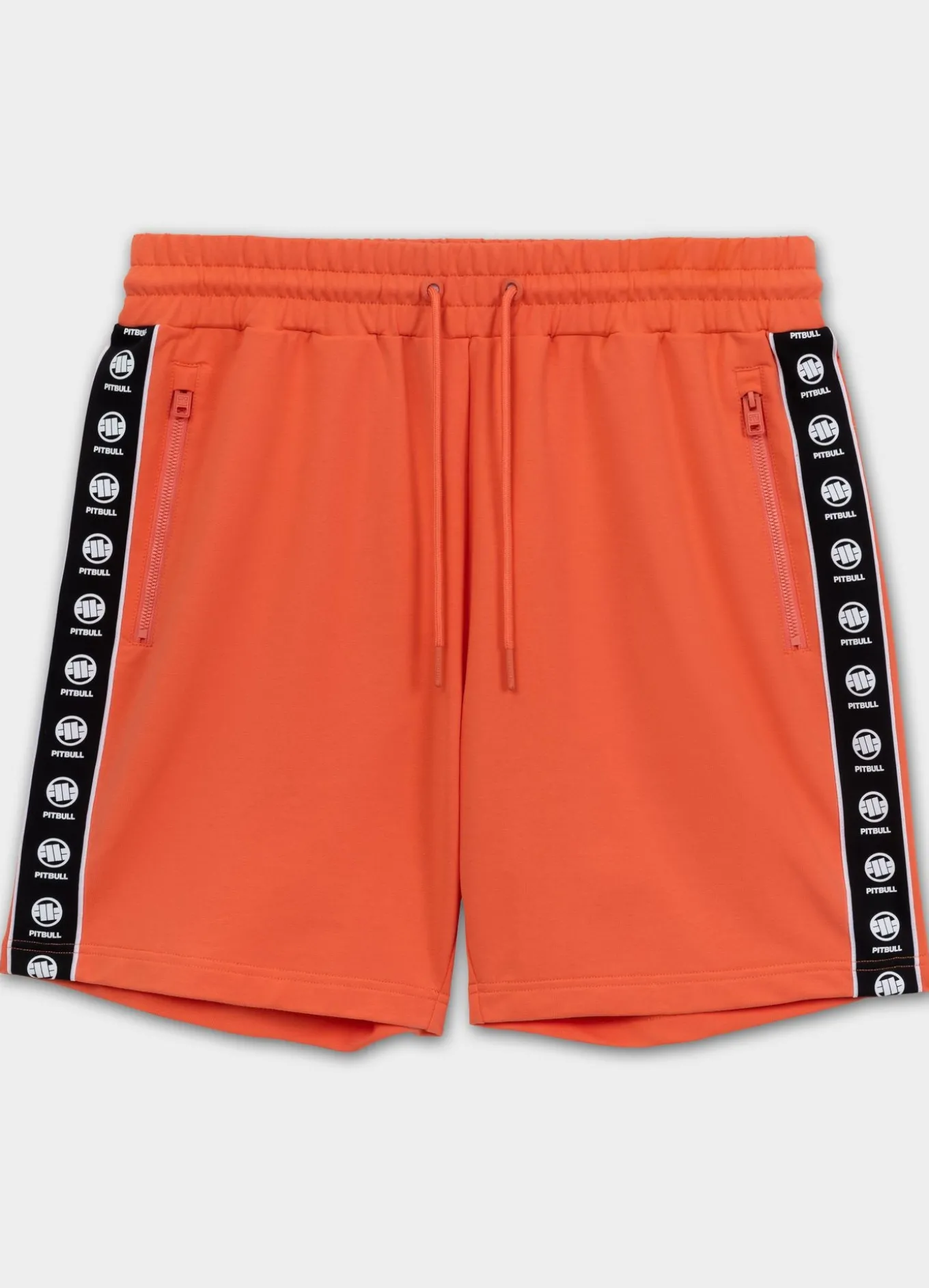 Men's sweat shorts TAPE NUGGET - Bright salmon