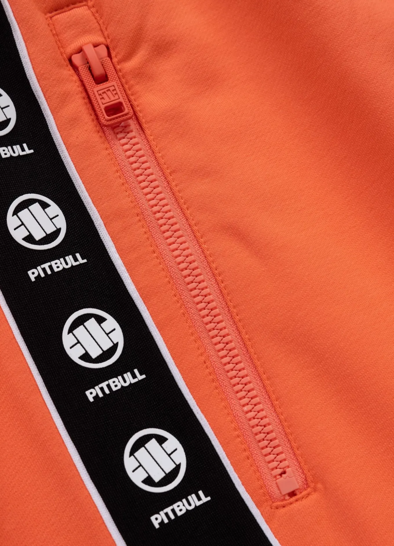 Men's sweat shorts TAPE NUGGET - Bright salmon