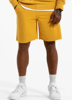 Men's Sweat shorts Washed Lancaster II - Washed yellow