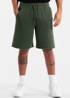 Men's Sweat shorts Washed Lancaster II - Washed green