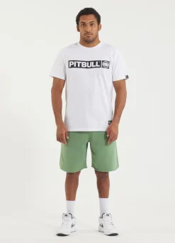 Men's Sweat shorts Washed Lancaster II - Sage green