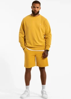 Men's Sweat shorts Washed Lancaster II - Washed yellow