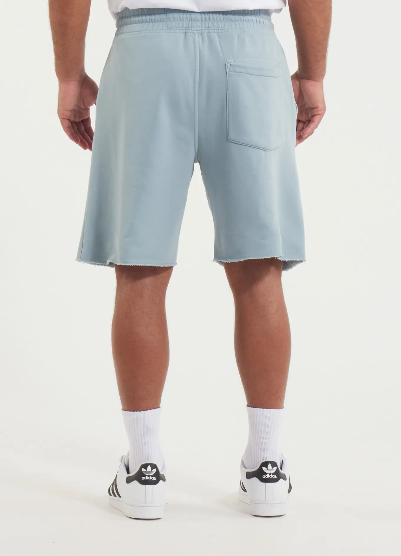 Men's Sweat shorts Washed Lancaster II - Washed blue