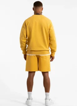 Men's Sweat shorts Washed Lancaster II - Washed yellow