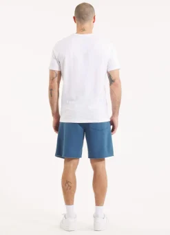 Men's Sweat shorts Washed Lancaster II - Shade blue