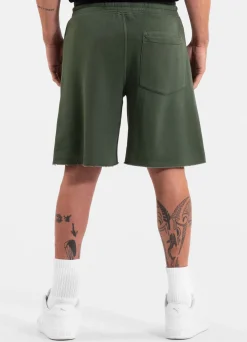 Men's Sweat shorts Washed Lancaster II - Washed green