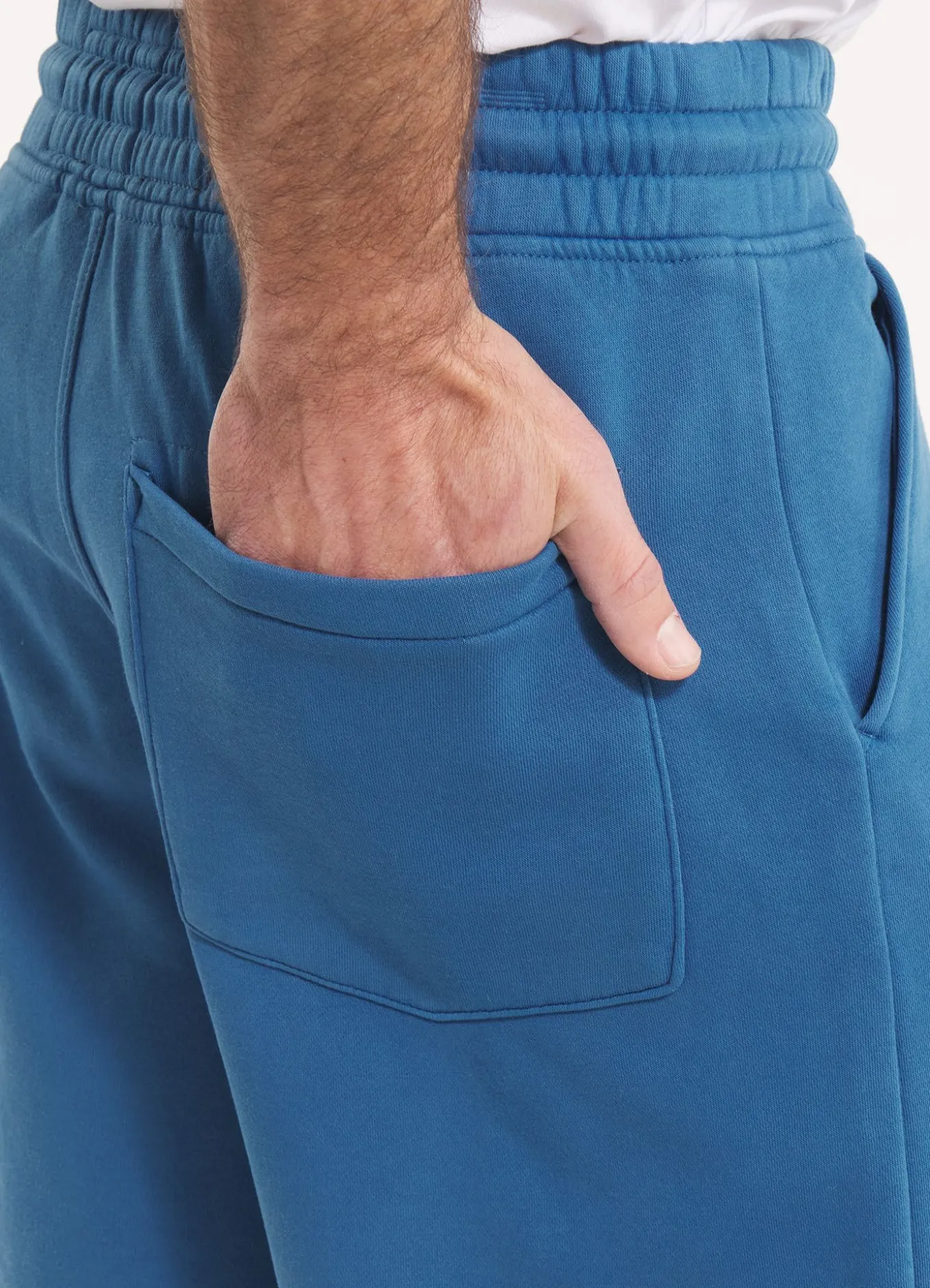 Men's Sweat shorts Washed Lancaster II - Shade blue