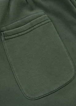 Men's Sweat shorts Washed Lancaster II - Washed green