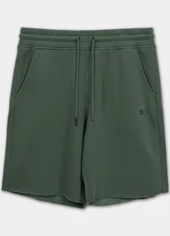 Men's Sweat shorts Washed Lancaster II - Washed green