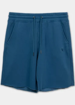 Men's Sweat shorts Washed Lancaster II - Shade blue