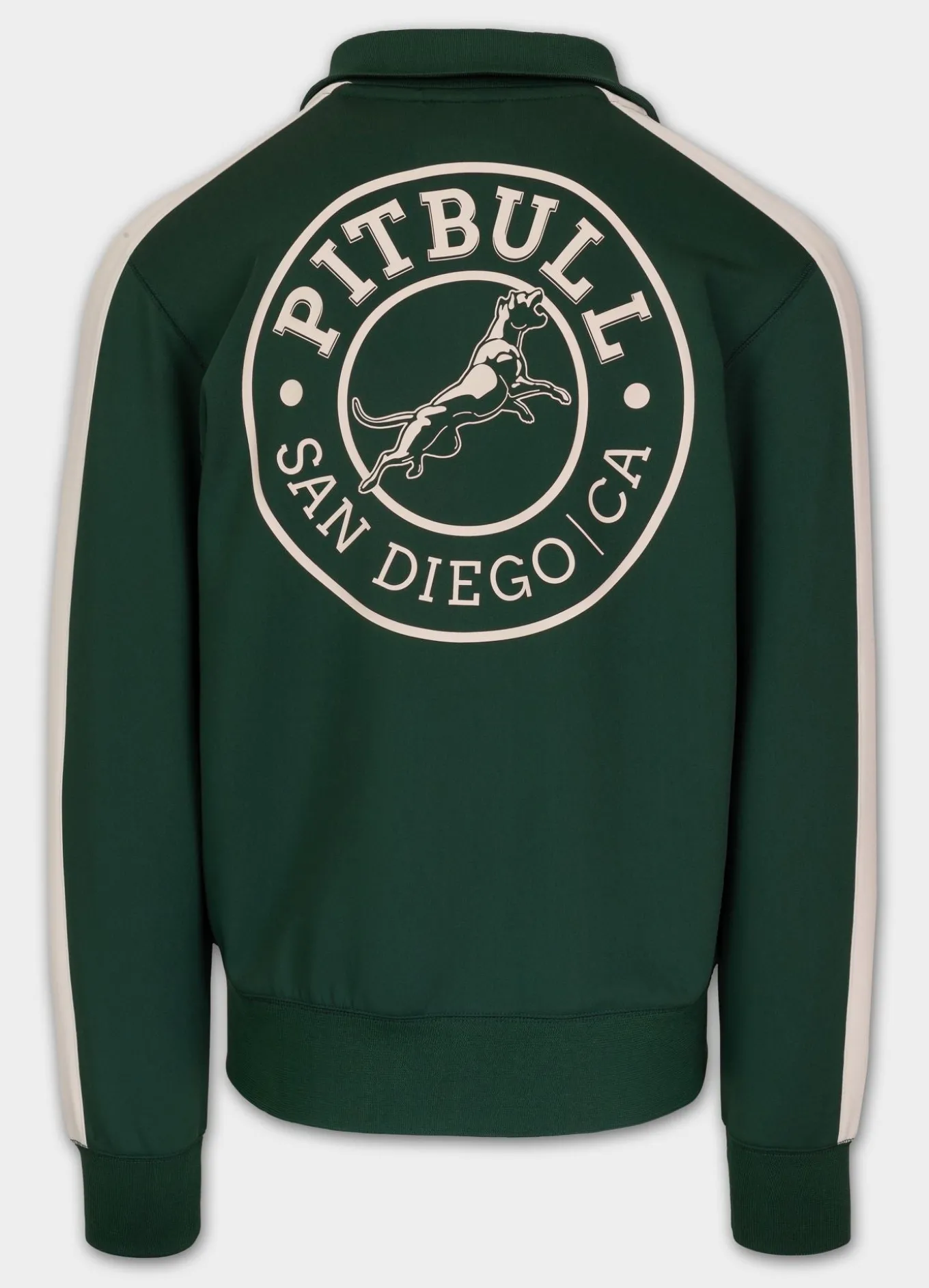 Men's Sweatjacket Oldschool SAN DIEGO CA - Green