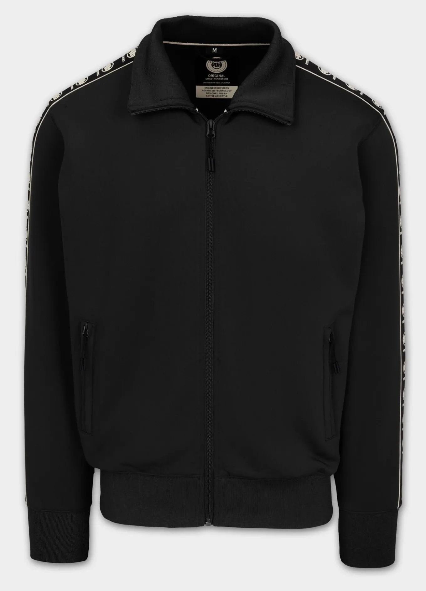 Men's Sweatjacket Oldschool POWERS - Black