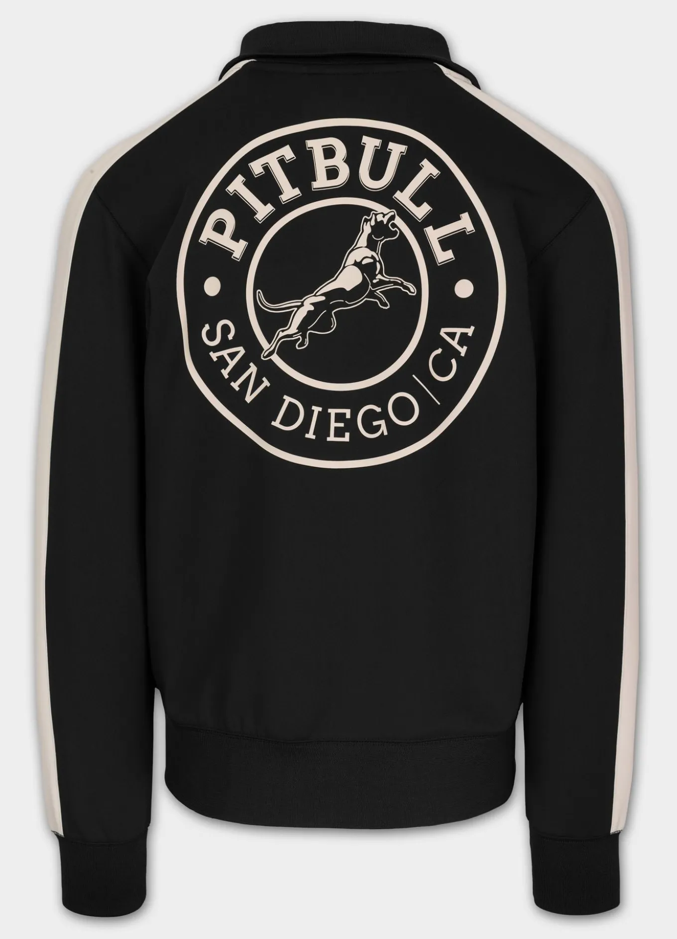 Men's Sweatjacket Oldschool SAN DIEGO CA - Black