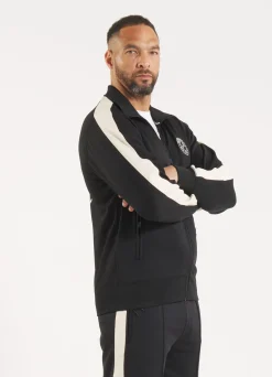 Men's Sweatjacket Oldschool SAN DIEGO CA - Black
