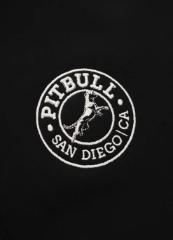 Men's Sweatjacket Oldschool SAN DIEGO CA - Black